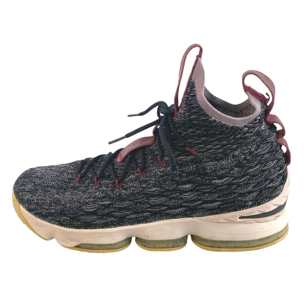 Nike Lebron 15 XV Pride of Ohio Men's Black Gray Athletic Sneakers Shoes Size 13